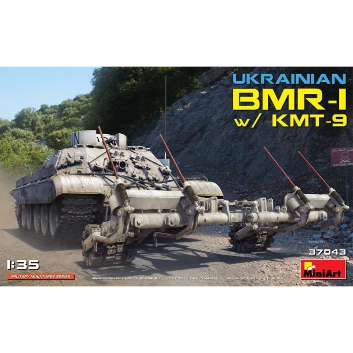 1/35 UKRAINIAN BMR-1 W/KMT-9 37043
