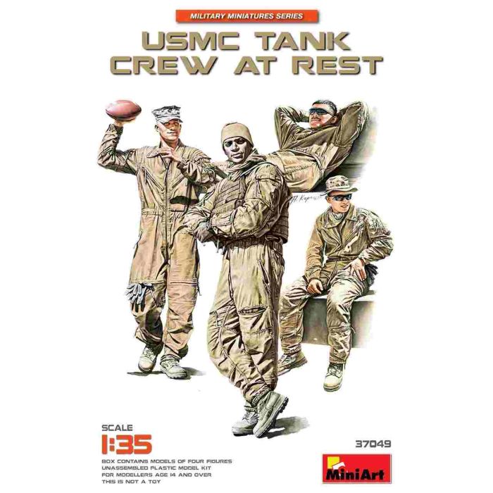 1/35 USMC TANK CREW AT REST 37049