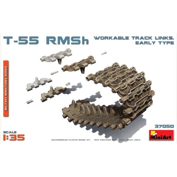 1/35 T-55 RMSH WORKABLE TRACK LINKS EARLY 37050