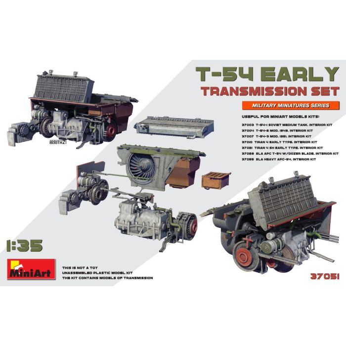 1/35 T-54 EARLY TRANSMISSION SET 37051