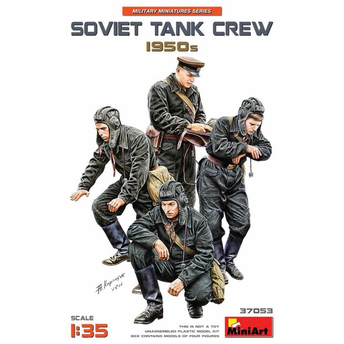 1/35 SOVIET TANK CREW 1950s 37053