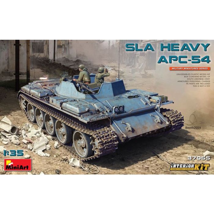 1/35 SLA HEAVY APC-54. INTERIOR KIT 37055