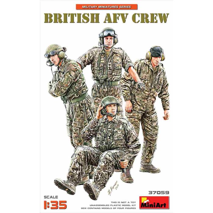 1/35 BRITISH AFV CREW 37059