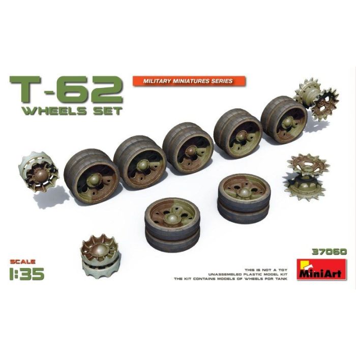 1/35 T-62 WHEELS SET 37060