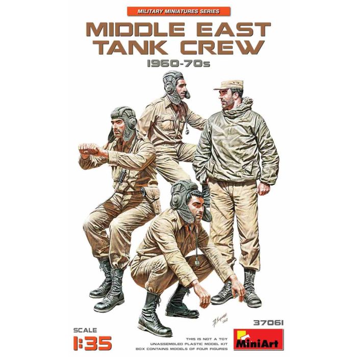 1/35 MIDDLE EAST TANK CREW 1960-70S 37061