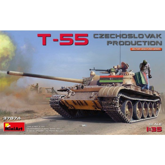 1/35 T-55 CZECHOSLOVAK PRODUCTION 37074
