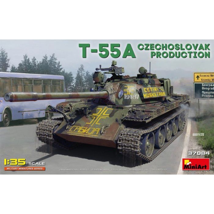 1/35 T-55A CZECHOSLOVAK PROD. 37084