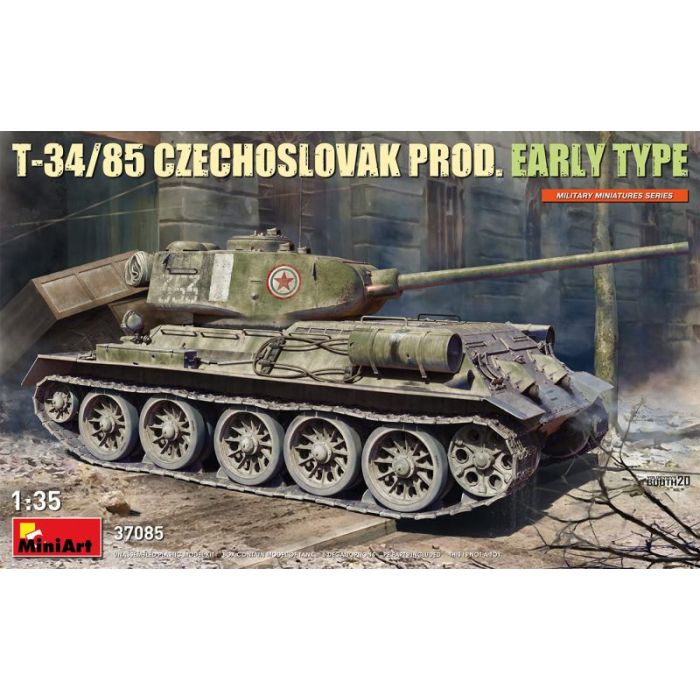 1/35 T-34-85 CZECHOSLOVAK PROD. EARLY TYPE 37085