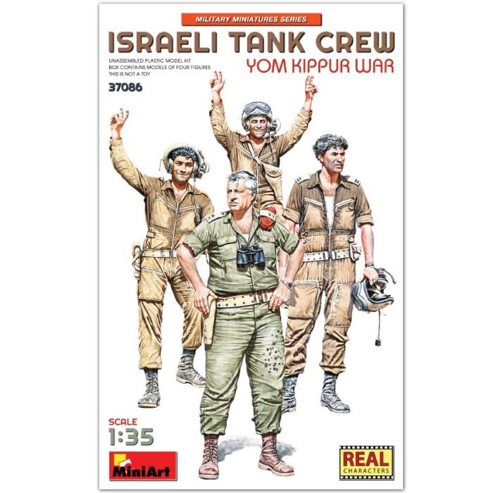 1/35 ISRAELI TANK CREW. YOM KIPPUR WAR 37086