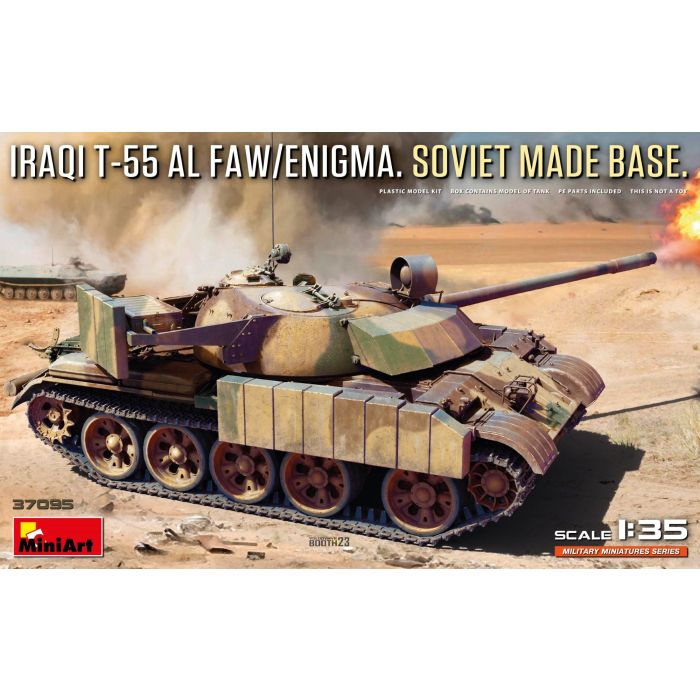 1/35 IRAQI T-55 AL FAW/ENIGMA. SOVIET MADE BASE (4/24) * 37095