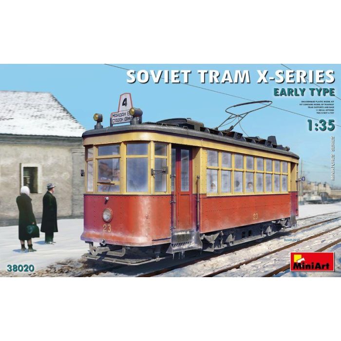 1/35 SOVIET TRAM X-SERIES EARLY TYPE 38020