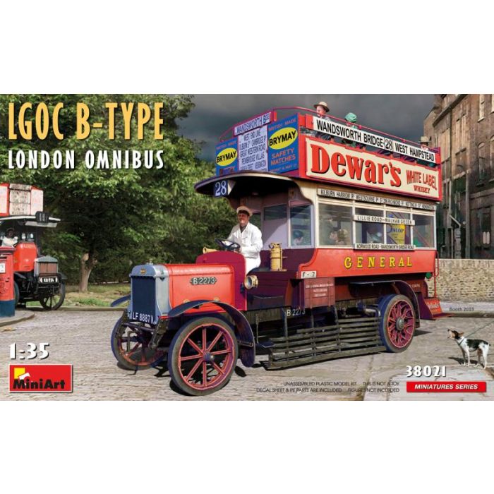 1/35 LGOC B-TYPE LODON OMNIBUS 38021