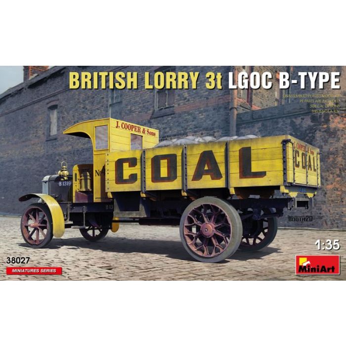 1/35 BRITISH LORRY 3T LGOC B-TYPE 38027