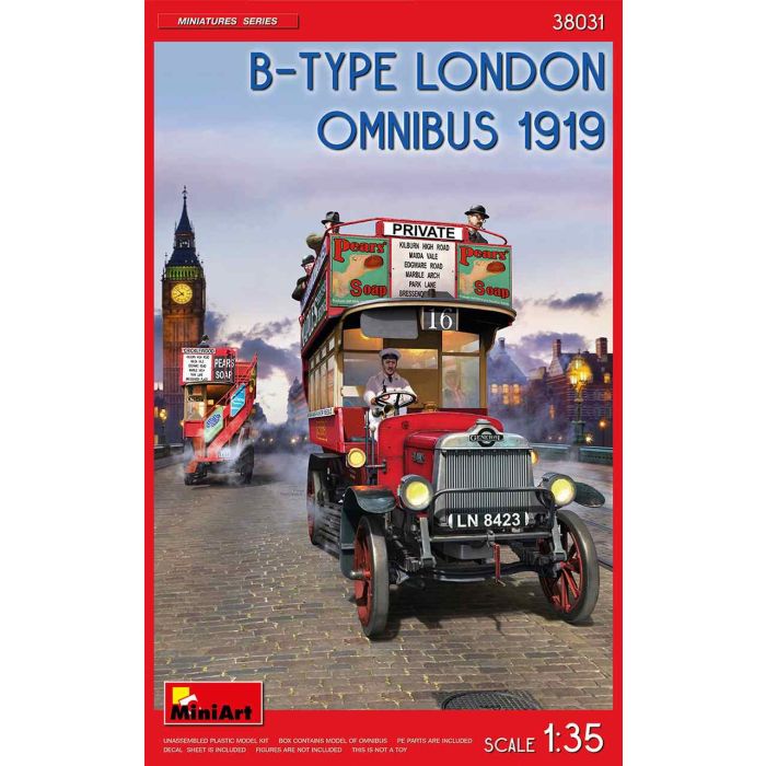 1/35 B-TYPE LONDON OMNIBUS 1919 38031
