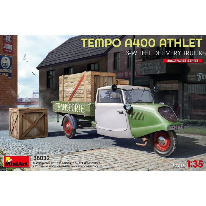 1/35 TEMPO A400 ATHLET GERMAN 3-W DELIVERY TRACK 38032