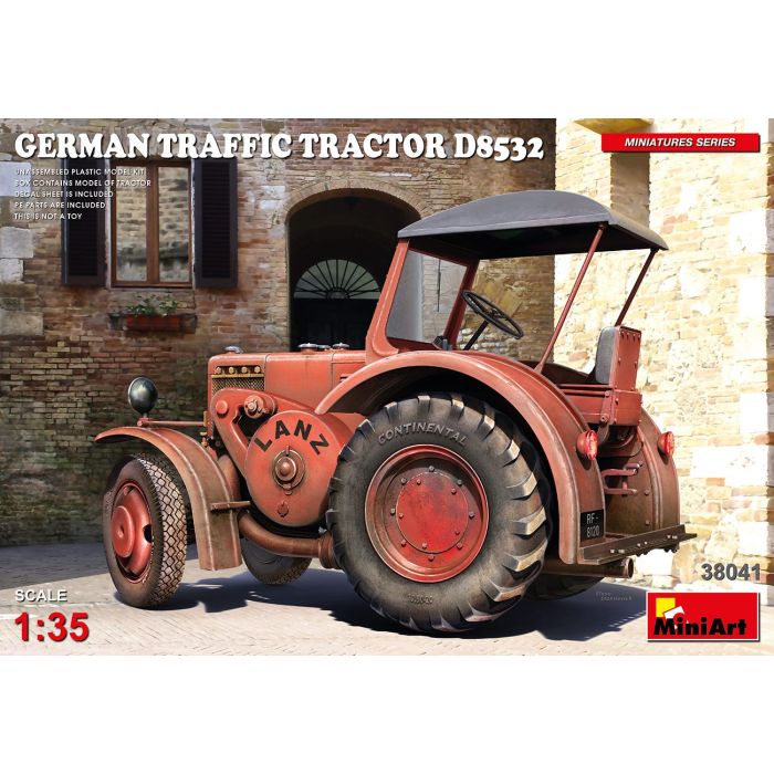 1/35 GERMAN TRAFFIC TRACTOR LANZ D8532 38041