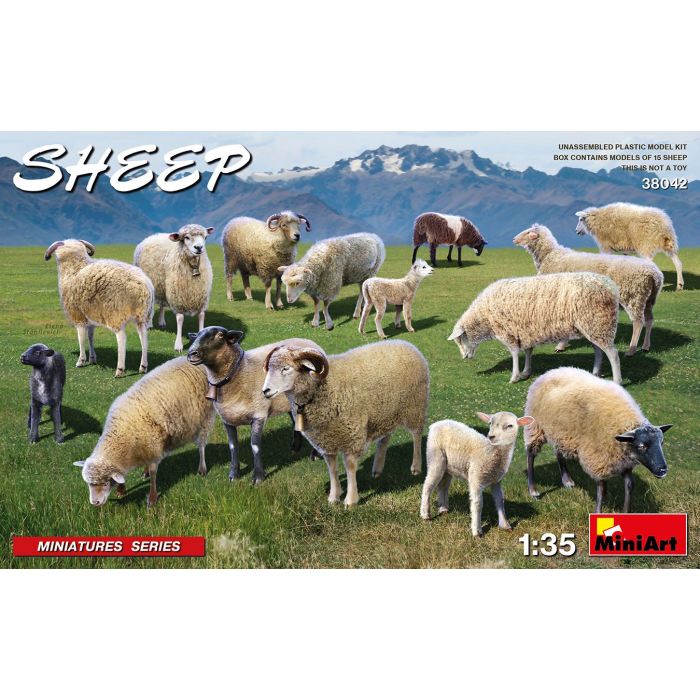 1/35 SHEEP 15 PCS 38042