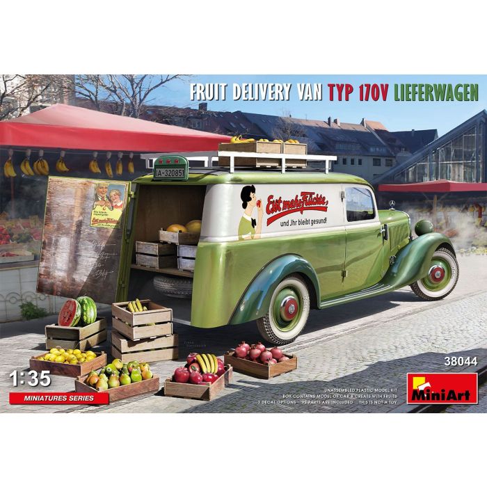 1/35 FRUIT DELIVERY VAN TYP 170V LIEFERWAGEN 38044