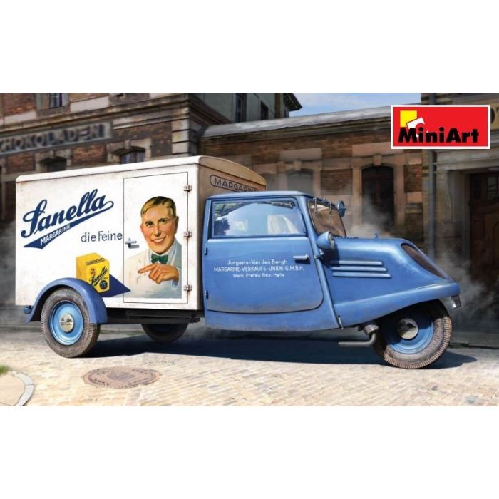 1/35 TEMPO E400 KASTENWAGEN 3-WH DELIVERY BOX 38047