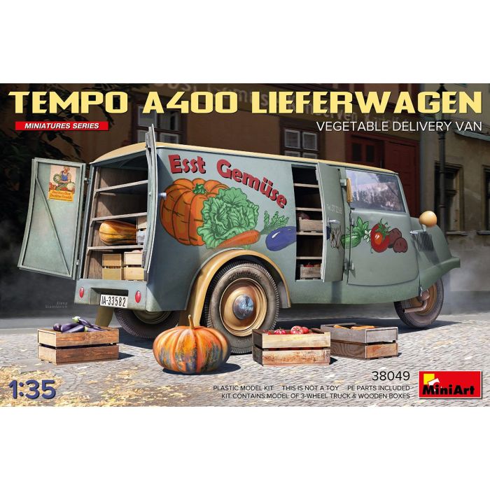1/35 TEMPO A400 LIEFERWAGEN VEGETABLE DELIVERY VAN 38049