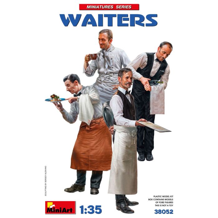1/35 WAITERS 4 FIGURES 38052