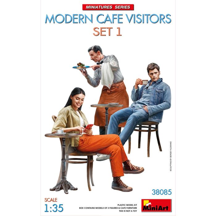 1/35 MODERN CAFE VISITORS SET 1 38085