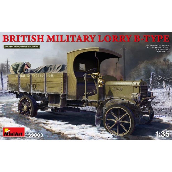 1/35 BRITISH MILITARY LORRY B-TYPE 39003