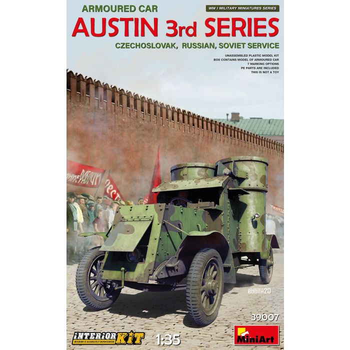 1/35 AUSTIN ARMOURED CAR 3E CZECHOSLOVAK RUSSIAN 39007
