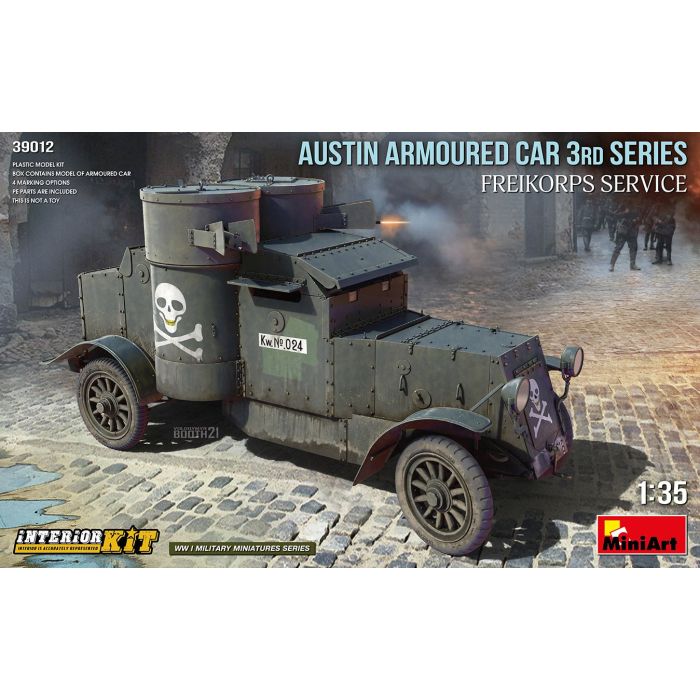 1/35 AUSTIN ARMOURED CAR 3RD SER FREIKORPS SERVICE 39012