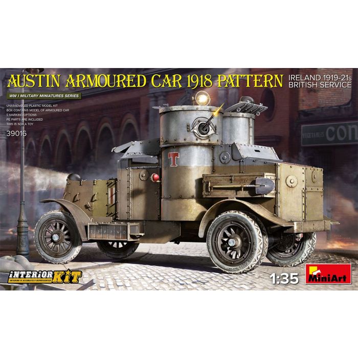 1/35 AUSTIN ARMOURED CAR 1918 PATTERN IRELAND 1919 39016