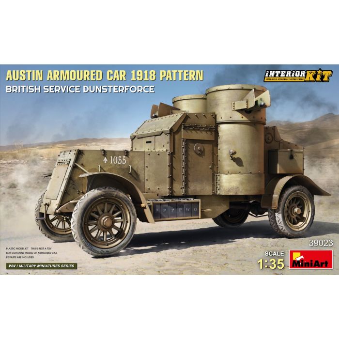 1/35 AUSTIN ARMOURED CAR 1918 BRITISH SERV. DUNSTERFORCE 39023