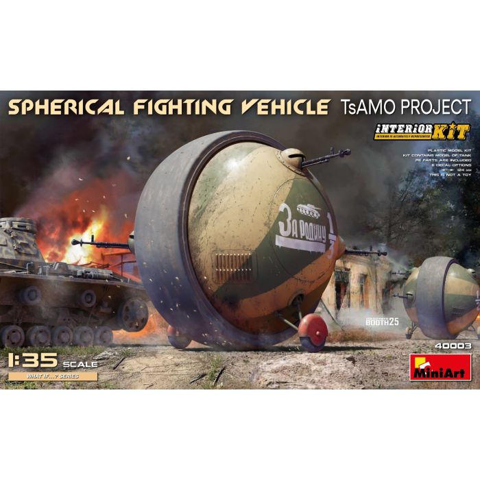 1/35 SPHERICAL FIGHTING VEHICLE (TSAMO PROJECT) (05/25) * 40003
