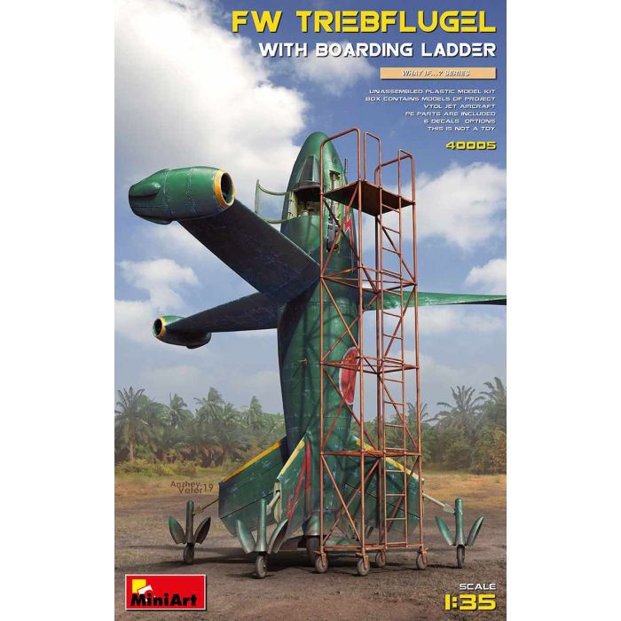 1/35 FOCKE-WULF TRIEBFLUGEL W BOARDING LADDER 40005