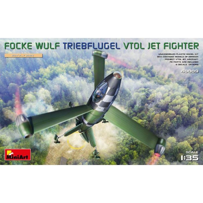 1/35 FOCKE-WULF TRIEBFLUGEL (VTOL) JET FIGHTER 40009