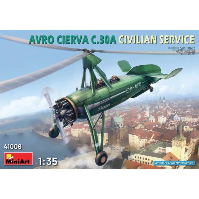 1/35 AVRO CIERVA C.30A CIVILIAN SERVICE 41006