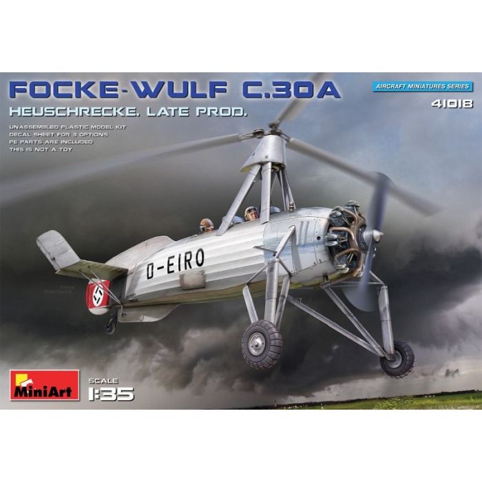 1/35 FOCKE-WULF FW C.30A HEUSCHRECKE. LATE PROD 41018