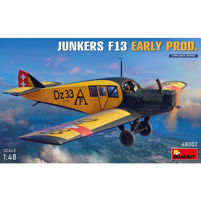 1/48 JUNKERS F13 PASSENGER PLANE EARLY PROD. 48002