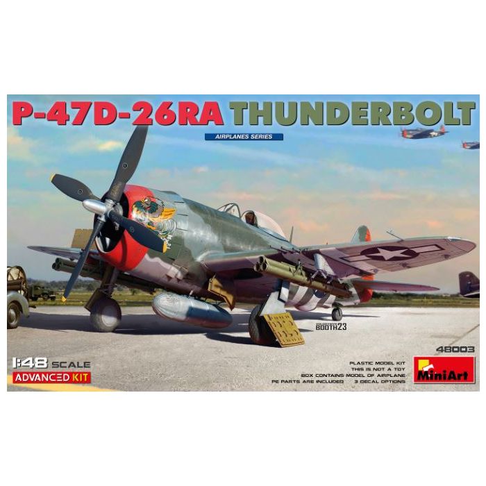 1/48 P-47D-26RA THUNDERBOLT ADVANCED KIT (01/25) * 48003