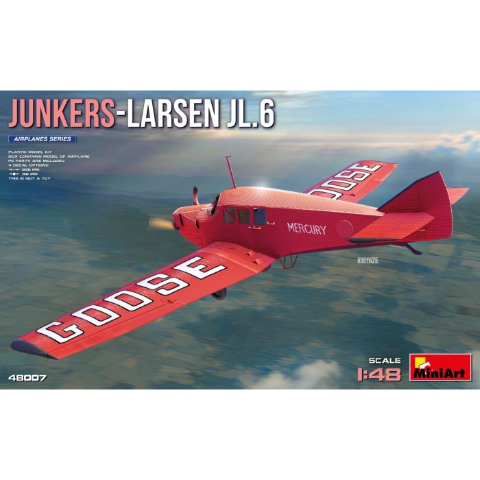1/48 JUNKERS-LARSEN JL.6 (05/25) 48007