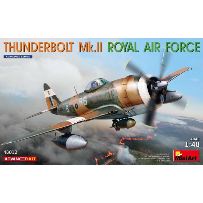 1/48 THUNDERBOLT MK.II. ROYAL AIR FORCE. ADV. KIT 48012