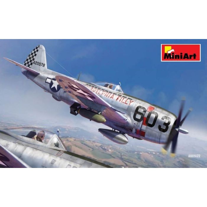 1/48 P-47D-30RE THUNDERBOLT BASIC KIT 48023