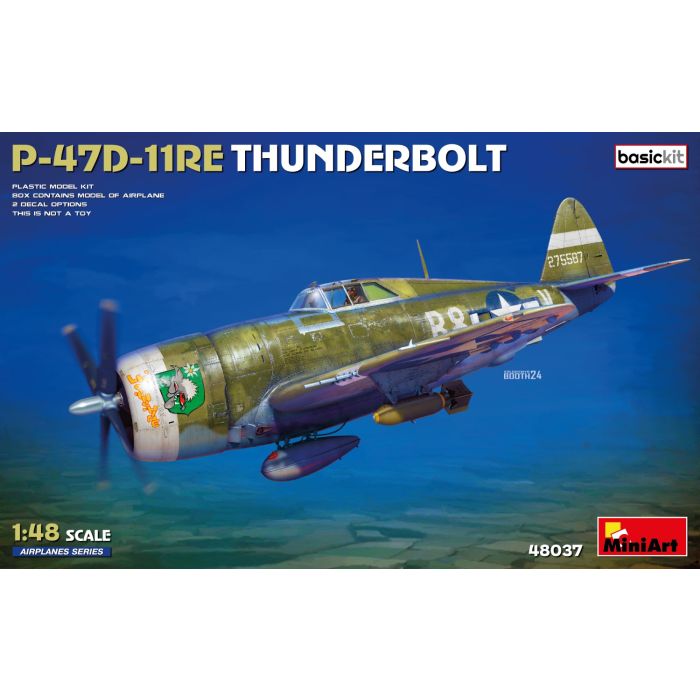 1/48 P-47D-11RE THUNDERBOLT. BASIC KIT (07/25) * 48037