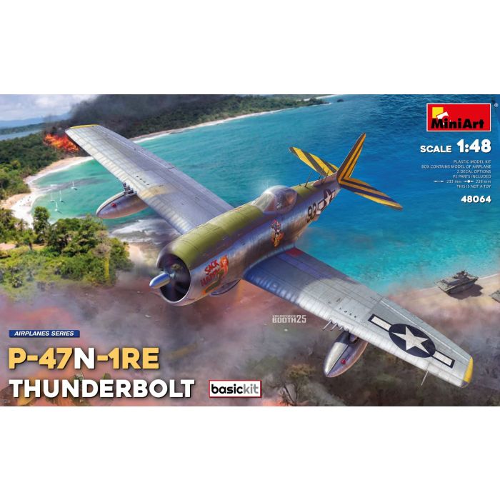 1/48 P-47N-1RE THUNDERBOLT. BASIC KIT 48064