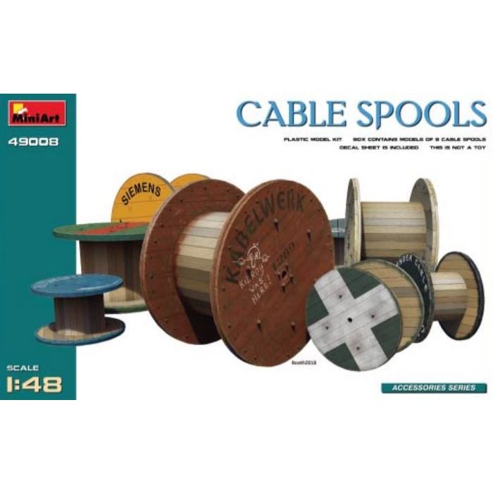 1/48 CABLE SPOOLS 49008