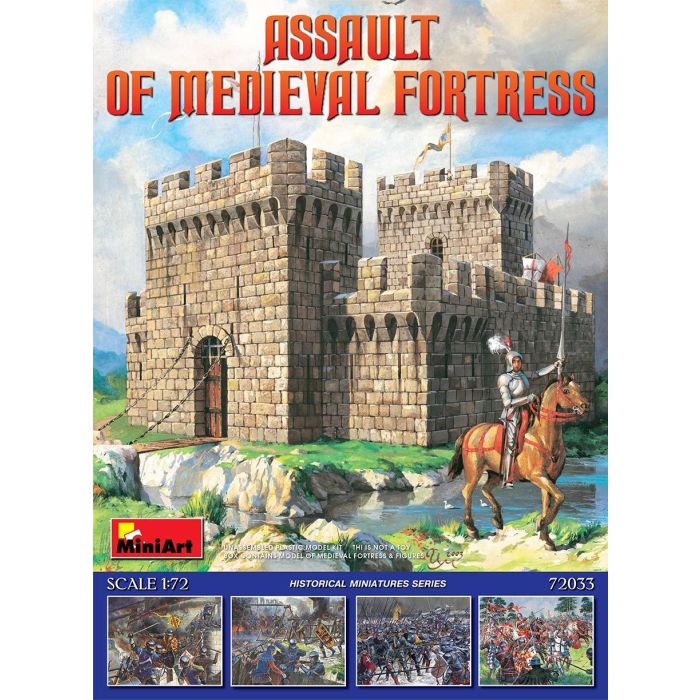 1/72 ASSAULT OF MEDIEVAL FORTRESS 72033