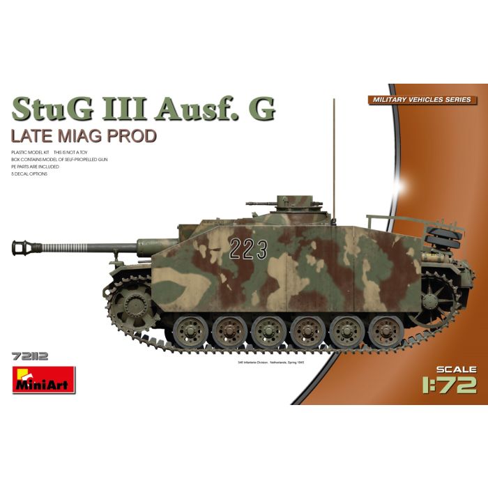 1/72 STUG III AUSF. G  LATE MIAG PROD. (05/25) 72112