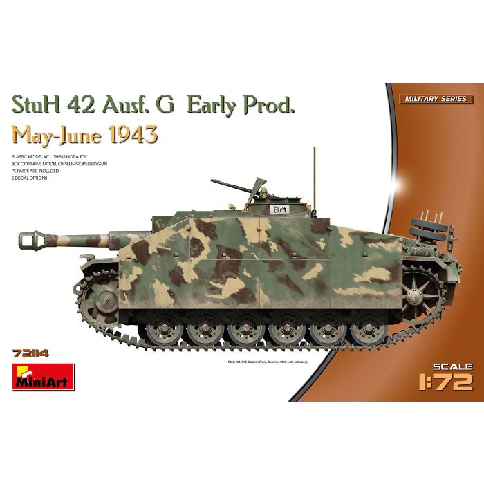 1/72 STUH 42 AUSF. G EARLY PROD. MAY/JUNE 1943 72114