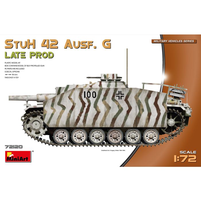 1/72 STUH 42 AUSF. G  LATE PROD 72120