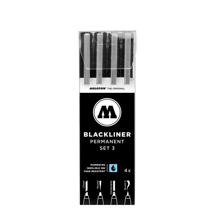 MOLOTOW BLACKLINER SET 3 200494