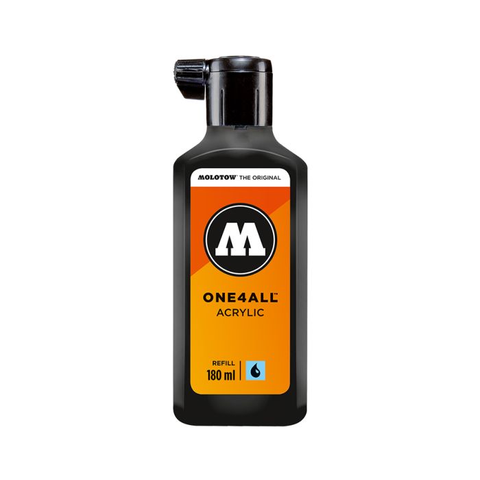 MOLOTOW REFILL 180ML SIGNAL BLACK 692180